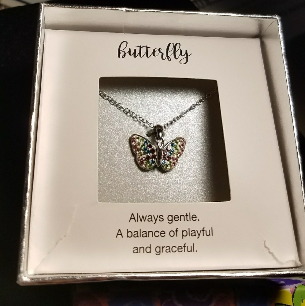 Beautiful Butterfly Necklace